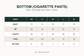 ZARIF - ZRF-RFE-03 AFRAH — BOTTOM (CIGARETTE PANTS)