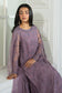 Zarif Nisa Embroidered Net Shirt & Lehenga — outfit view 3