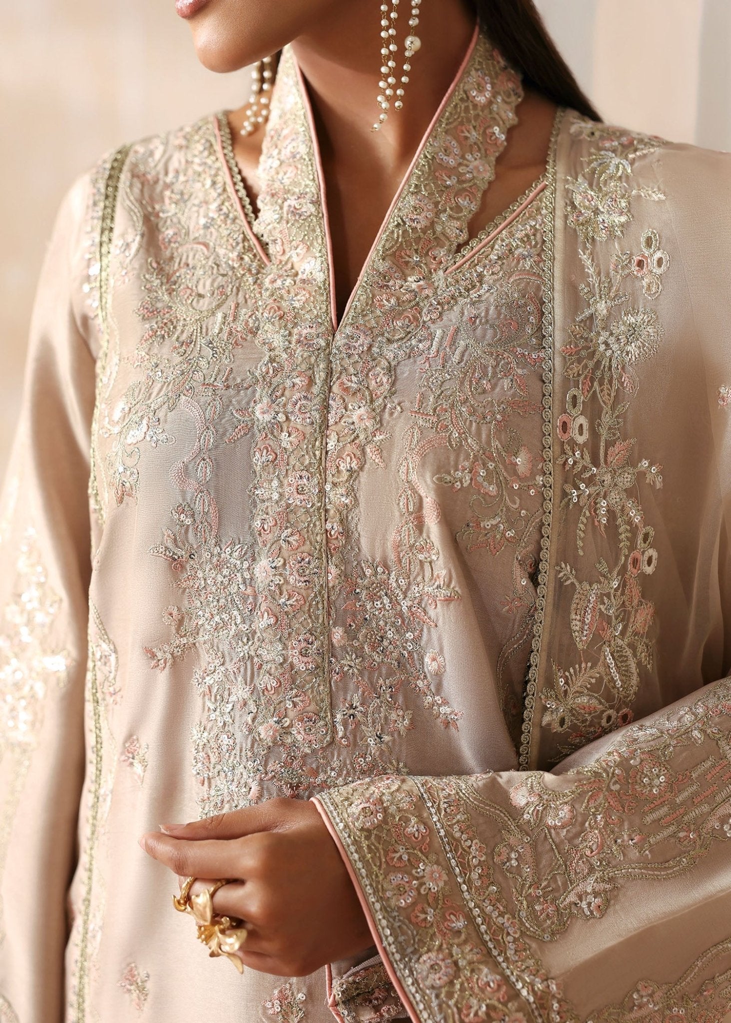 Kanwal Malik Hooria Rea Luxury Pret '26 Pakistani designer outfit look 3