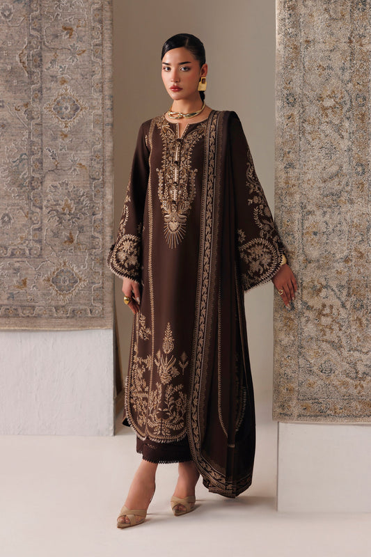 Qalamkar Qlw-04 Shaheen Qalamkar | Qline Linen '26 Pret image 1