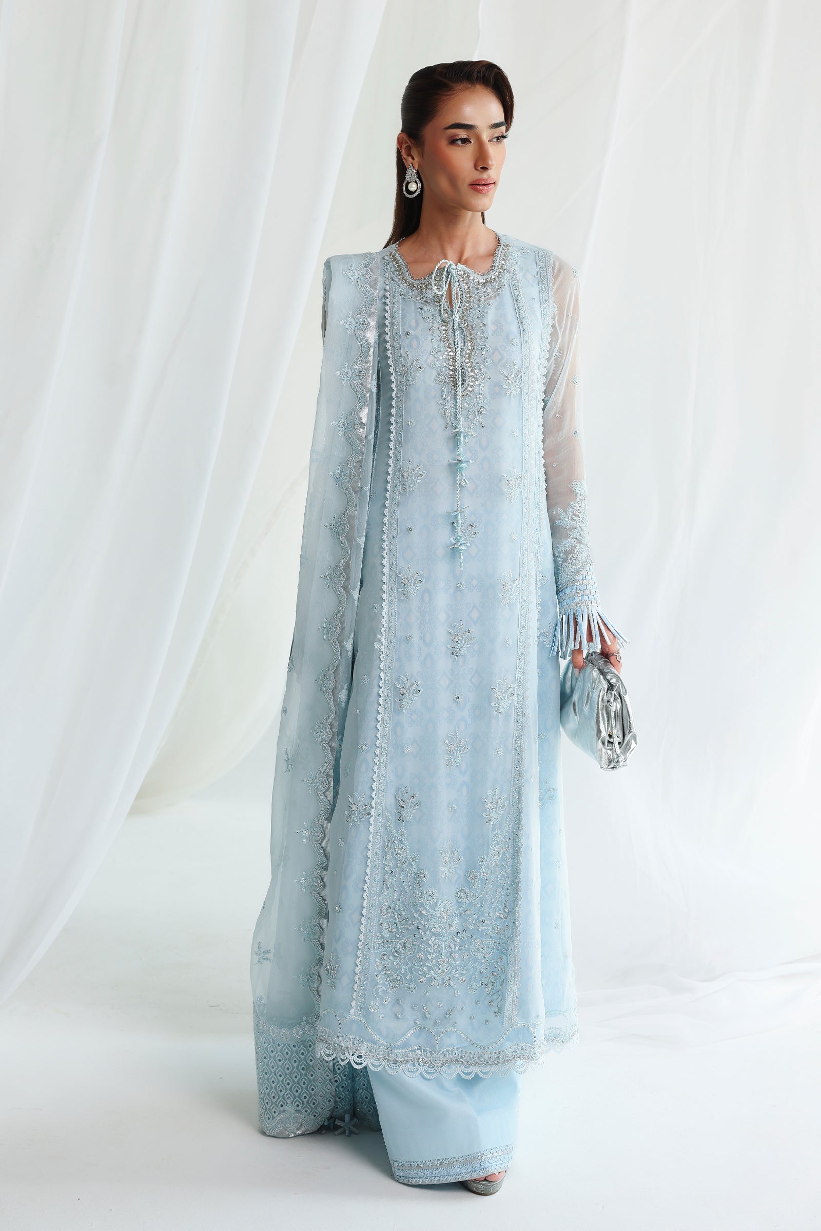 Qalamkar Qcc-08 Sona Qalamkar | Chiffon '26 Pret image 5