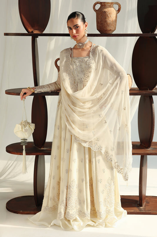 Qalamkar Qcc-07 Amera Qalamkar | Chiffon '26 Pret image 2