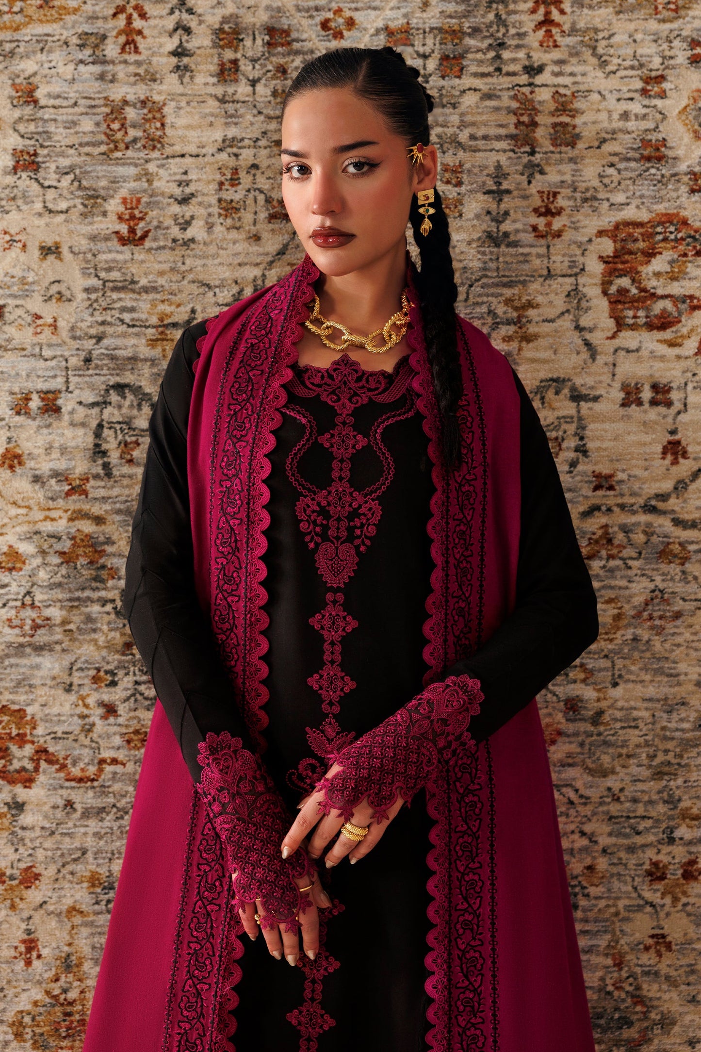 Qalamkar Qlw-12 Yani Qalamkar | Qline Linen '26 Pret image 4