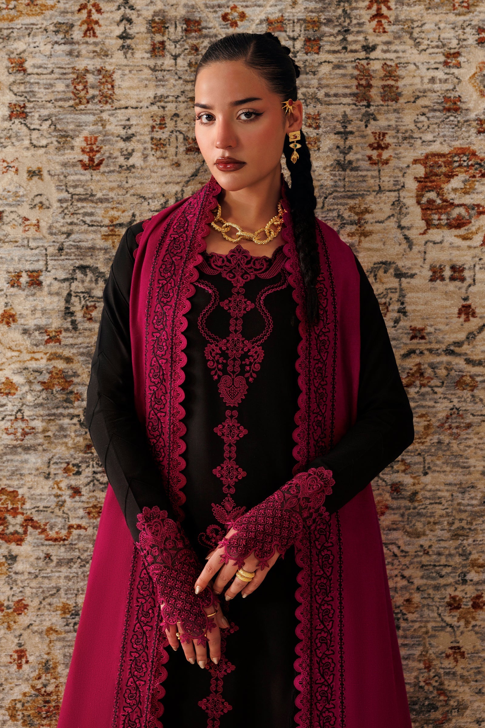 Qalamkar Qlw-12 Yani Qalamkar | Qline Linen '26 Pret image 4