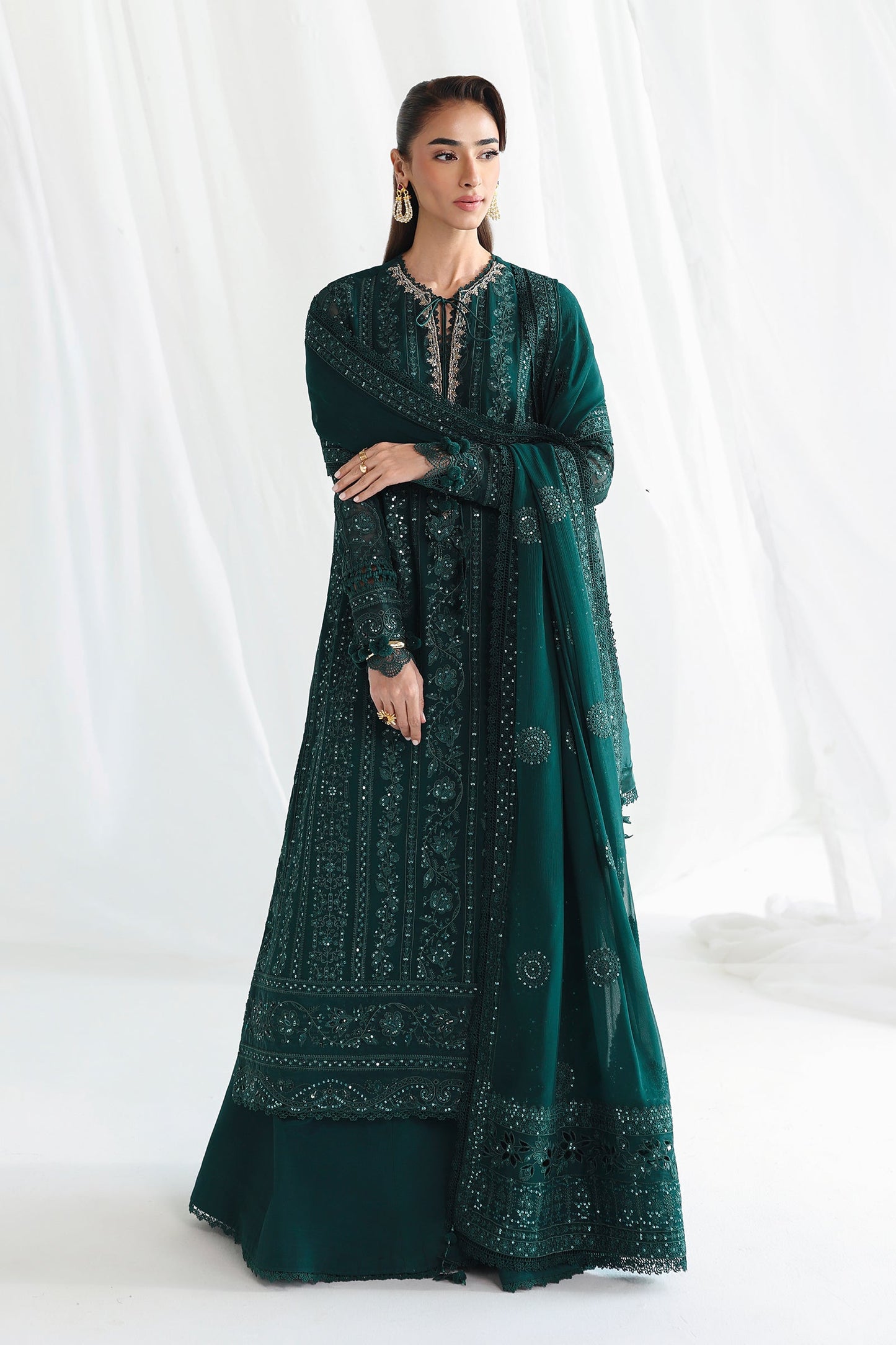 Qalamkar Qcc-05 Janaan Qalamkar | Chiffon '26 Pret image 1