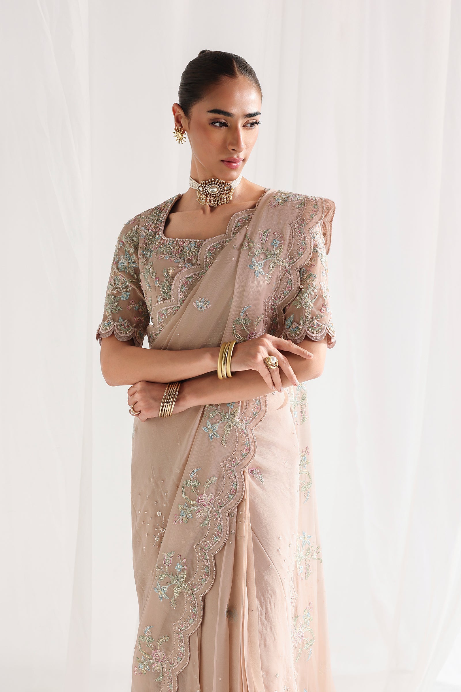 Qalamkar Qcc-04 Novera Qalamkar | Chiffon '26 Pret image 3