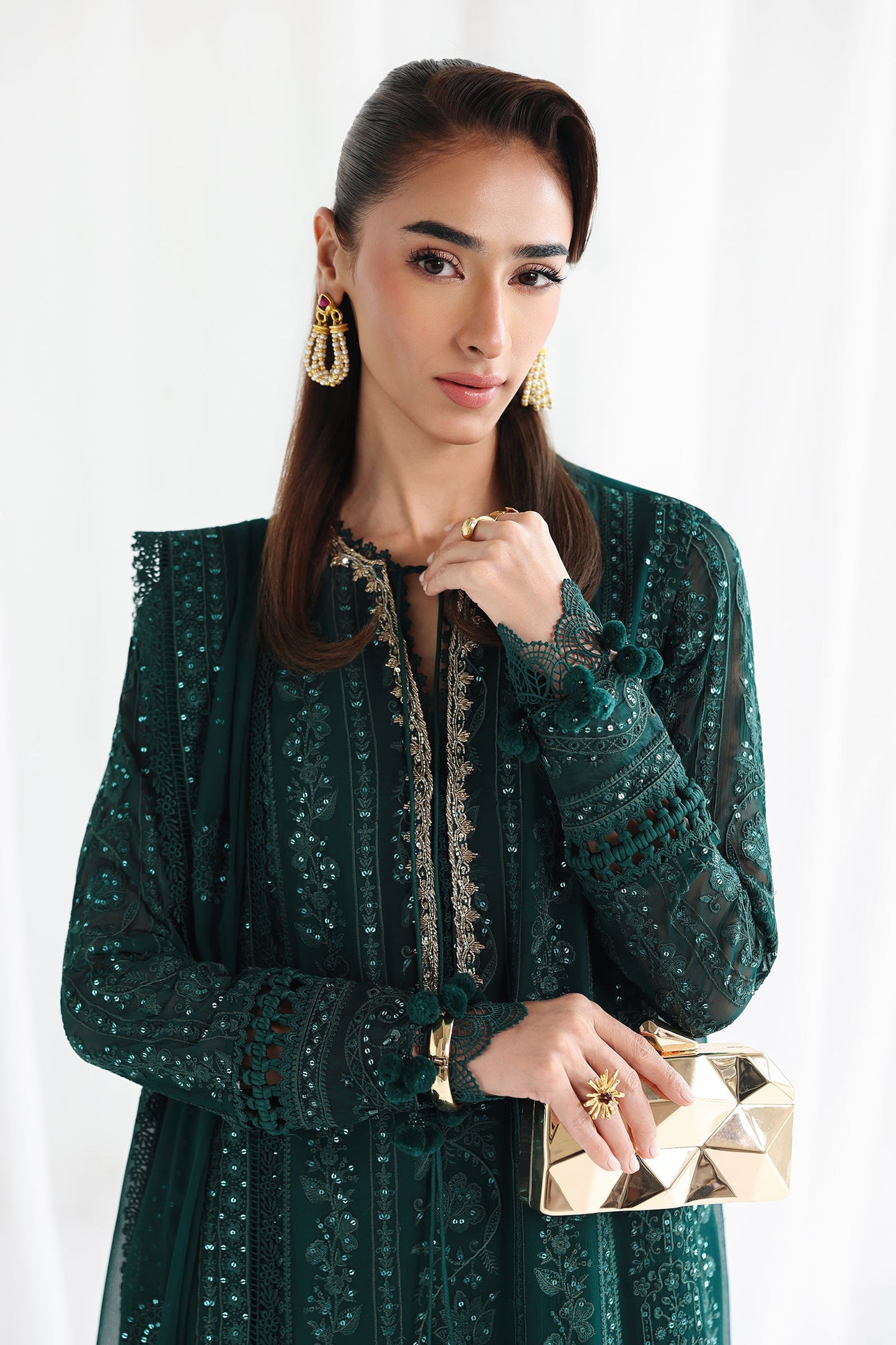 Qalamkar Qcc-05 Janaan Qalamkar | Chiffon '26 Pret image 6