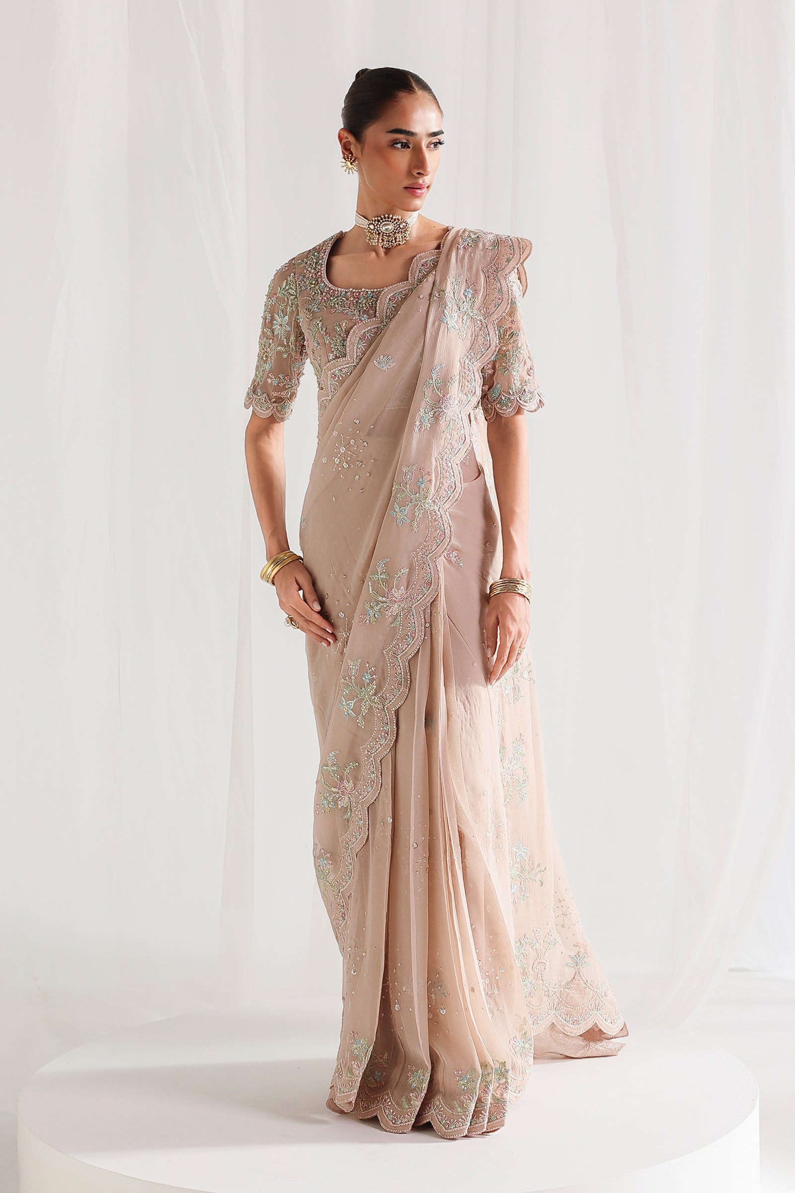 Qalamkar Qcc-04 Novera Qalamkar | Chiffon '26 Pret image 1