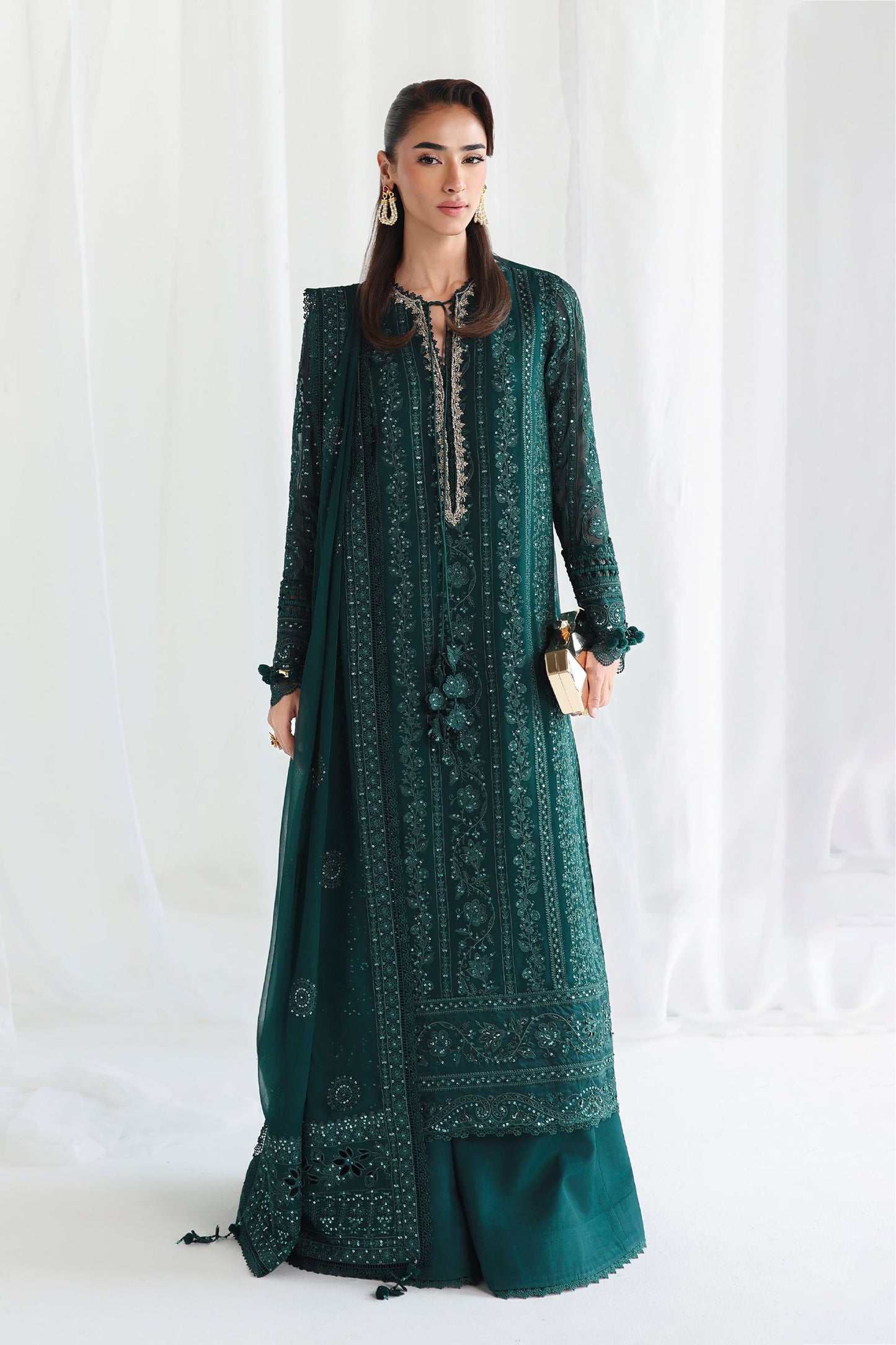 Qalamkar Qcc-05 Janaan Qalamkar | Chiffon '26 Pret image 7