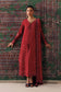 Qalamkar Qlw-03 Zaira Qalamkar | Qline Linen '26 Pret image 1