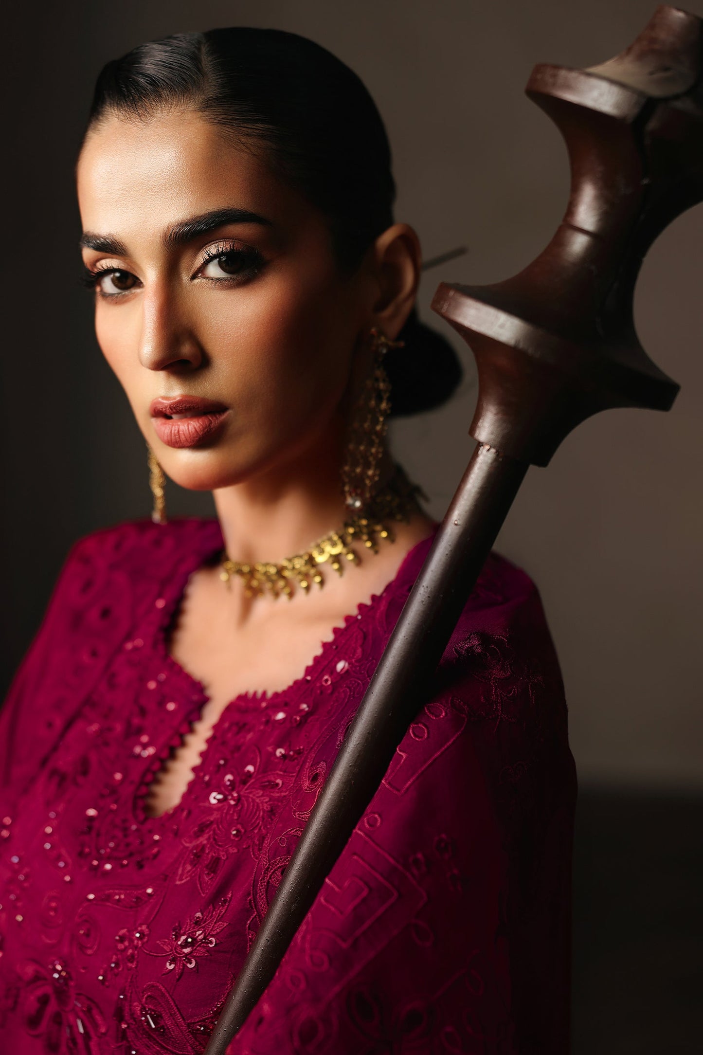 Qalamkar QLP-06 - Luna Luxury Pret '26 Pakistani designer outfit look 6