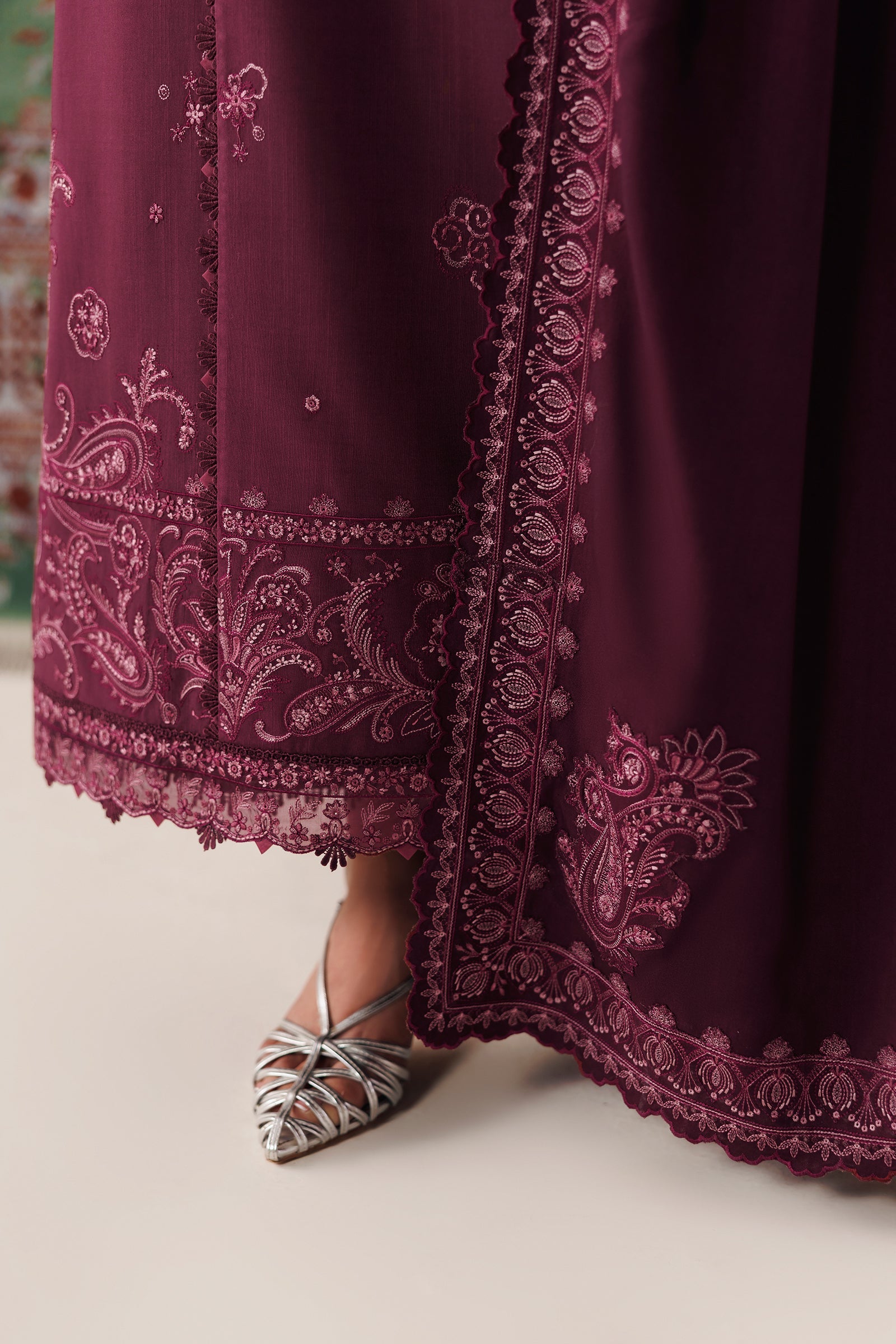 Qalamkar Qlw-14 Farwa Qalamkar | Qline Linen '26 Pret image 6