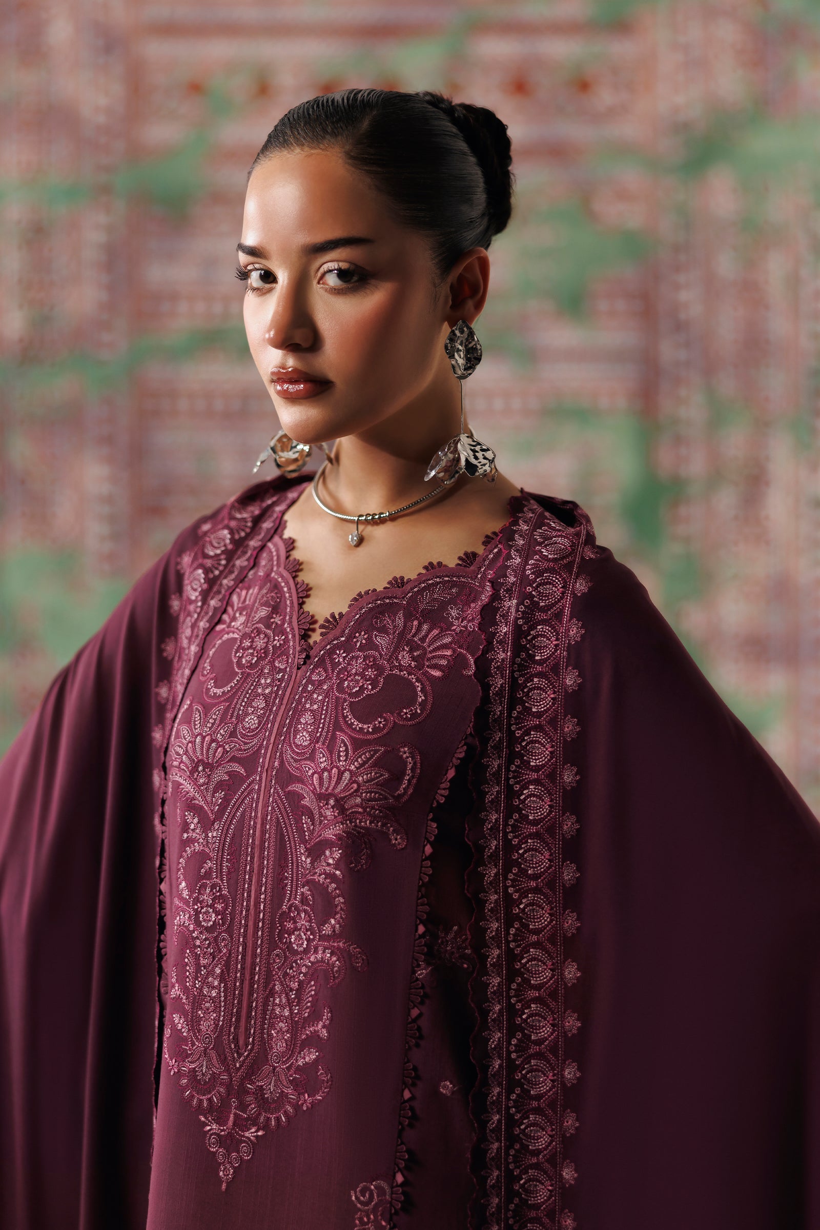 Qalamkar Qlw-14 Farwa Qalamkar | Qline Linen '26 Pret image 7