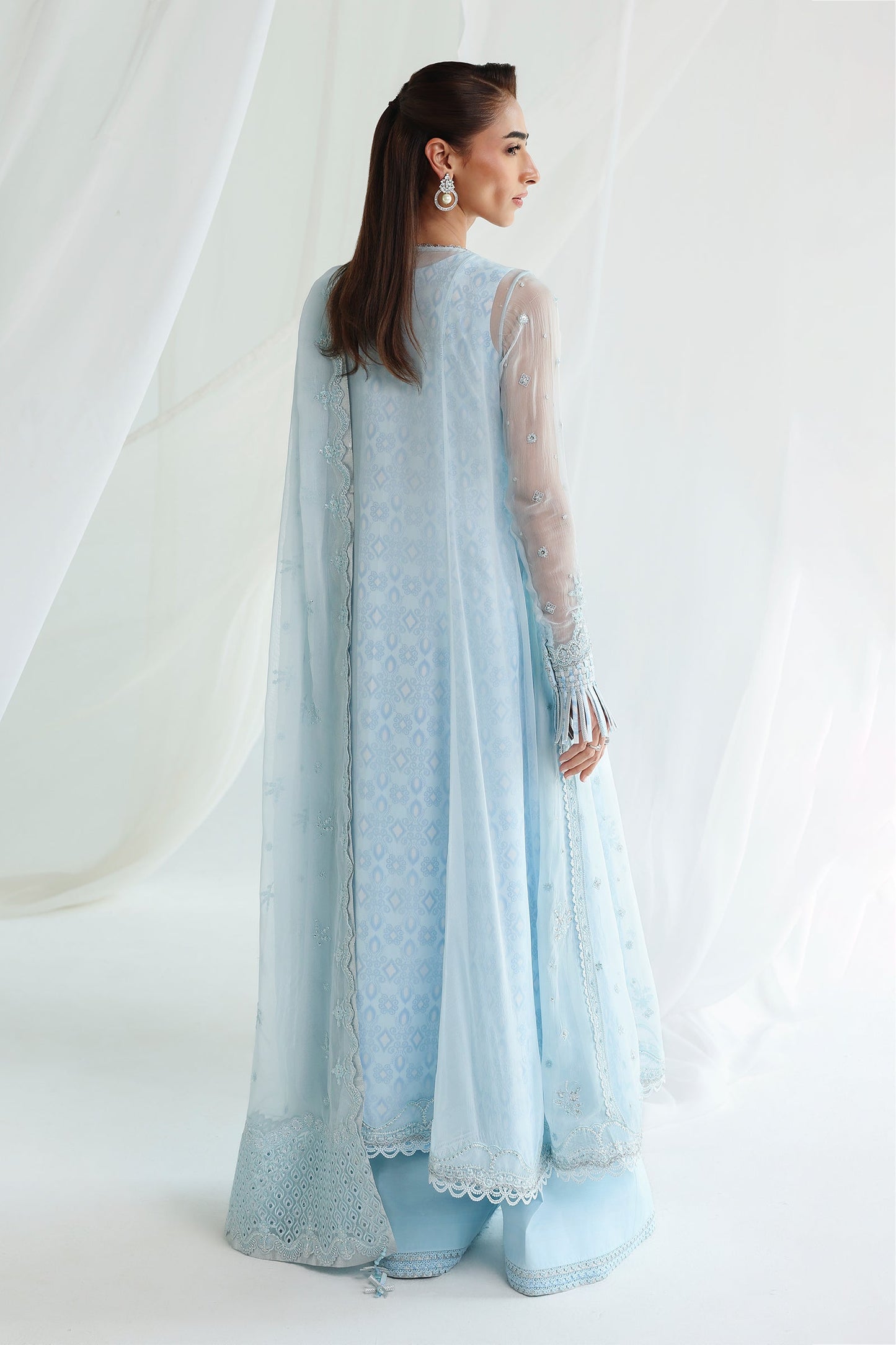 Qalamkar Qcc-08 Sona Qalamkar | Chiffon '26 Pret image 7