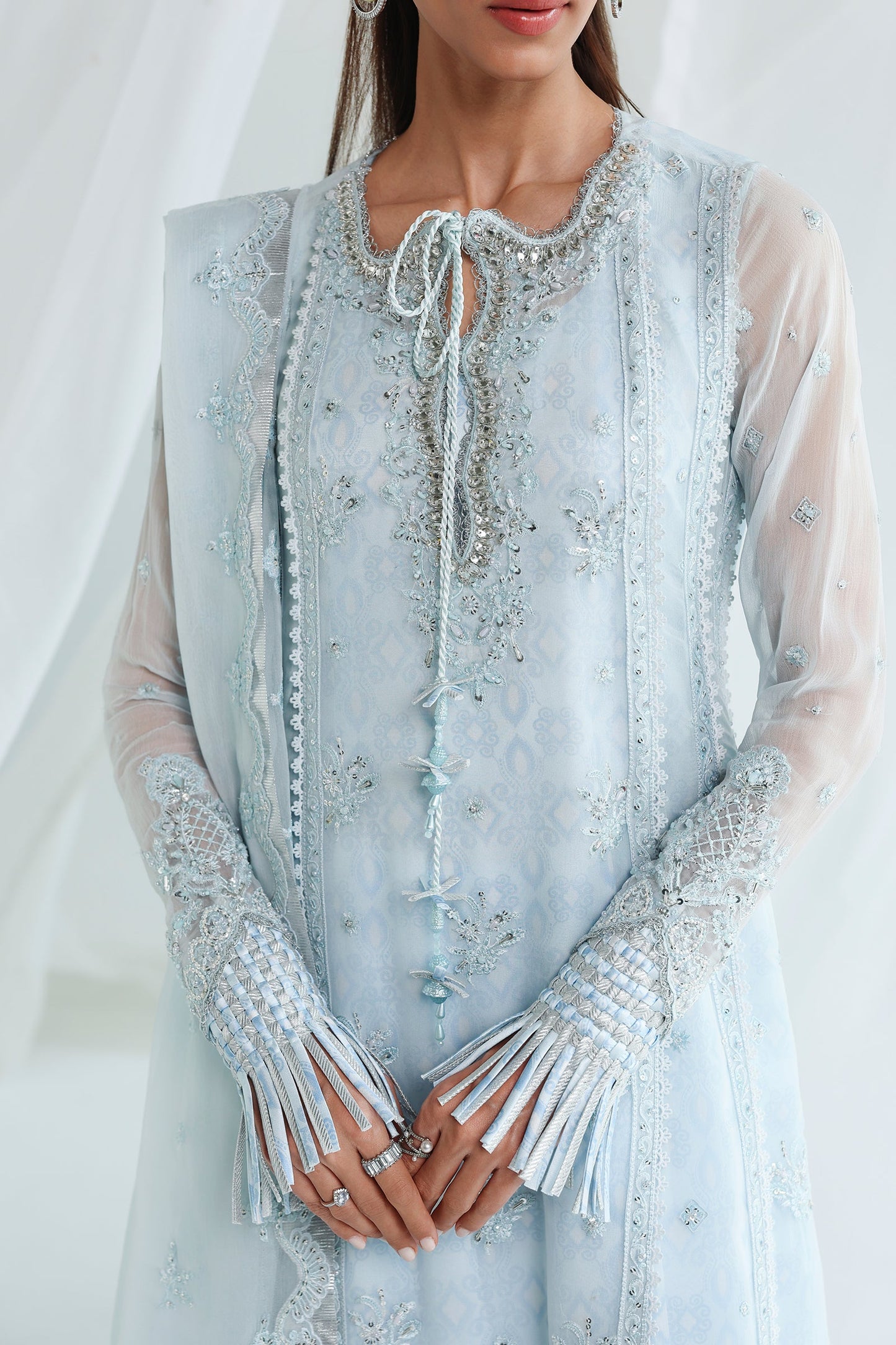 Qalamkar Qcc-08 Sona Qalamkar | Chiffon '26 Pret image 3
