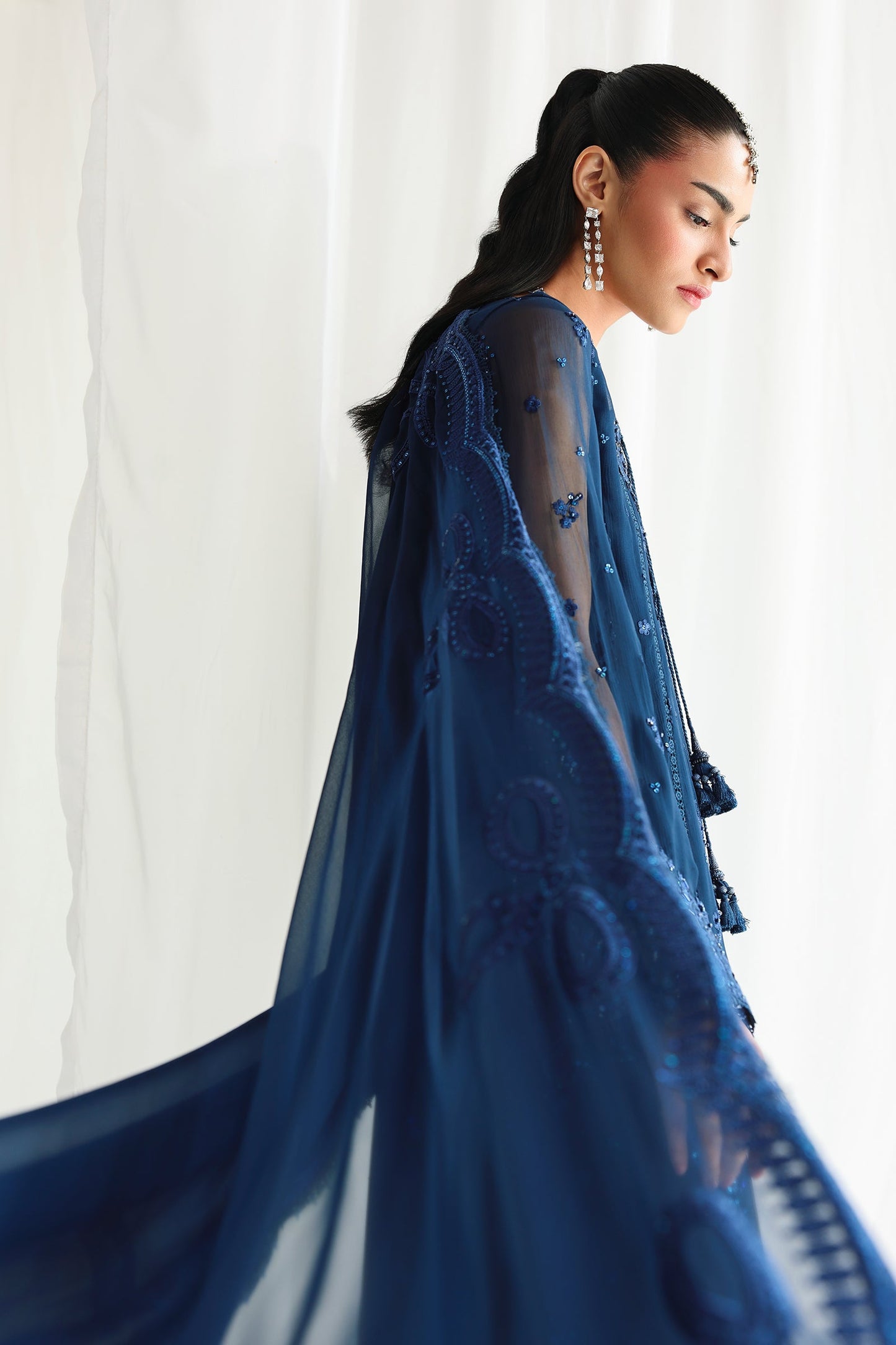 Qalamkar Qcc-02 Shireen Qalamkar | Chiffon '26 Pret image 10