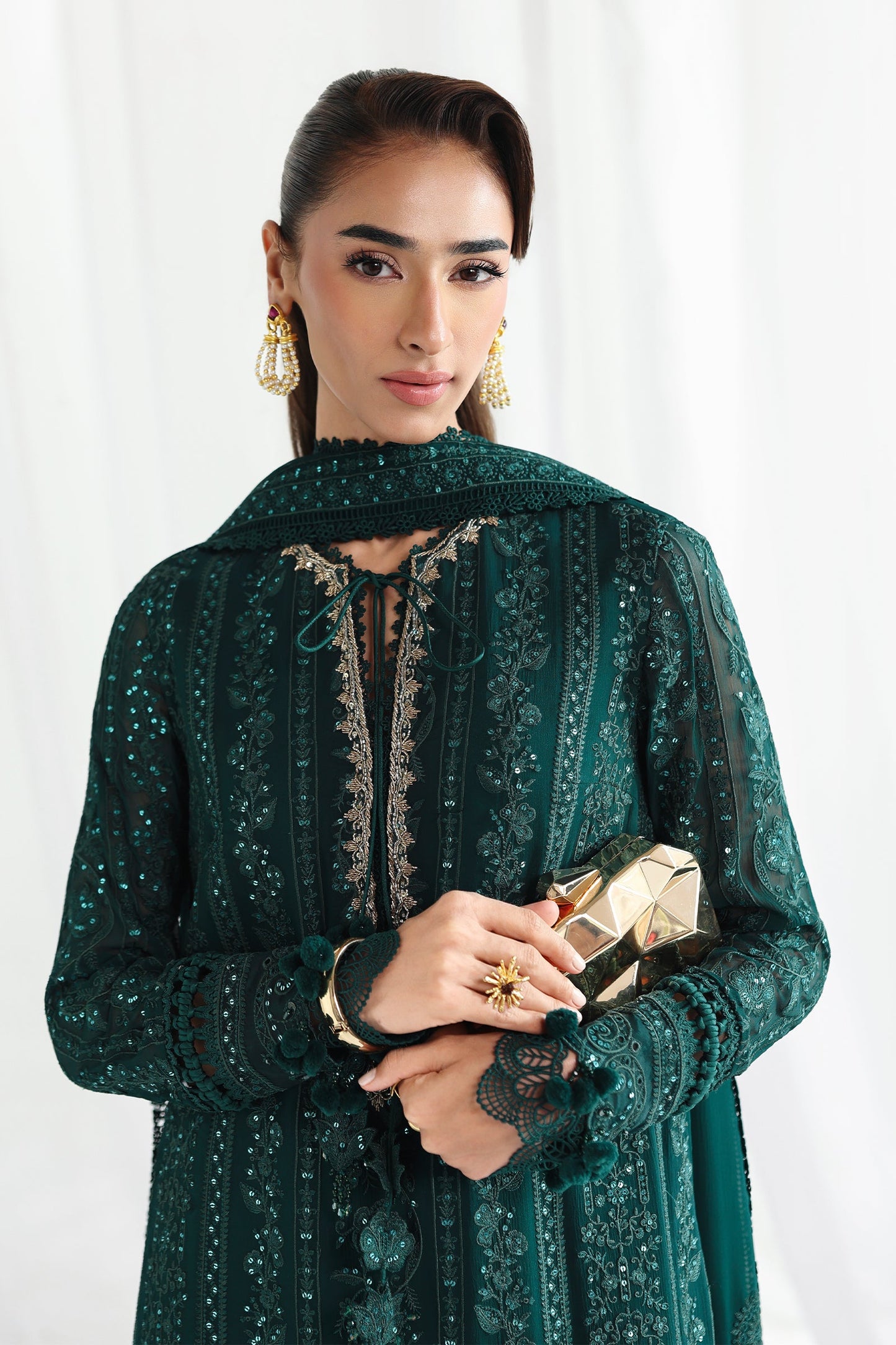 Qalamkar Qcc-05 Janaan Qalamkar | Chiffon '26 Pret image 9