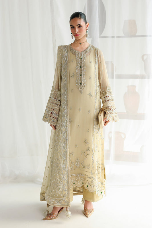 Qalamkar Qcc-01 Deena Qalamkar | Chiffon '26 Pret image 1