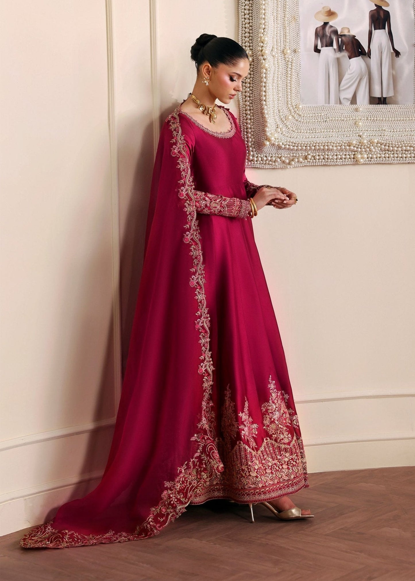 Kanwal Malik Kamira Rea Luxury Pret '26 Pakistani designer outfit look 6