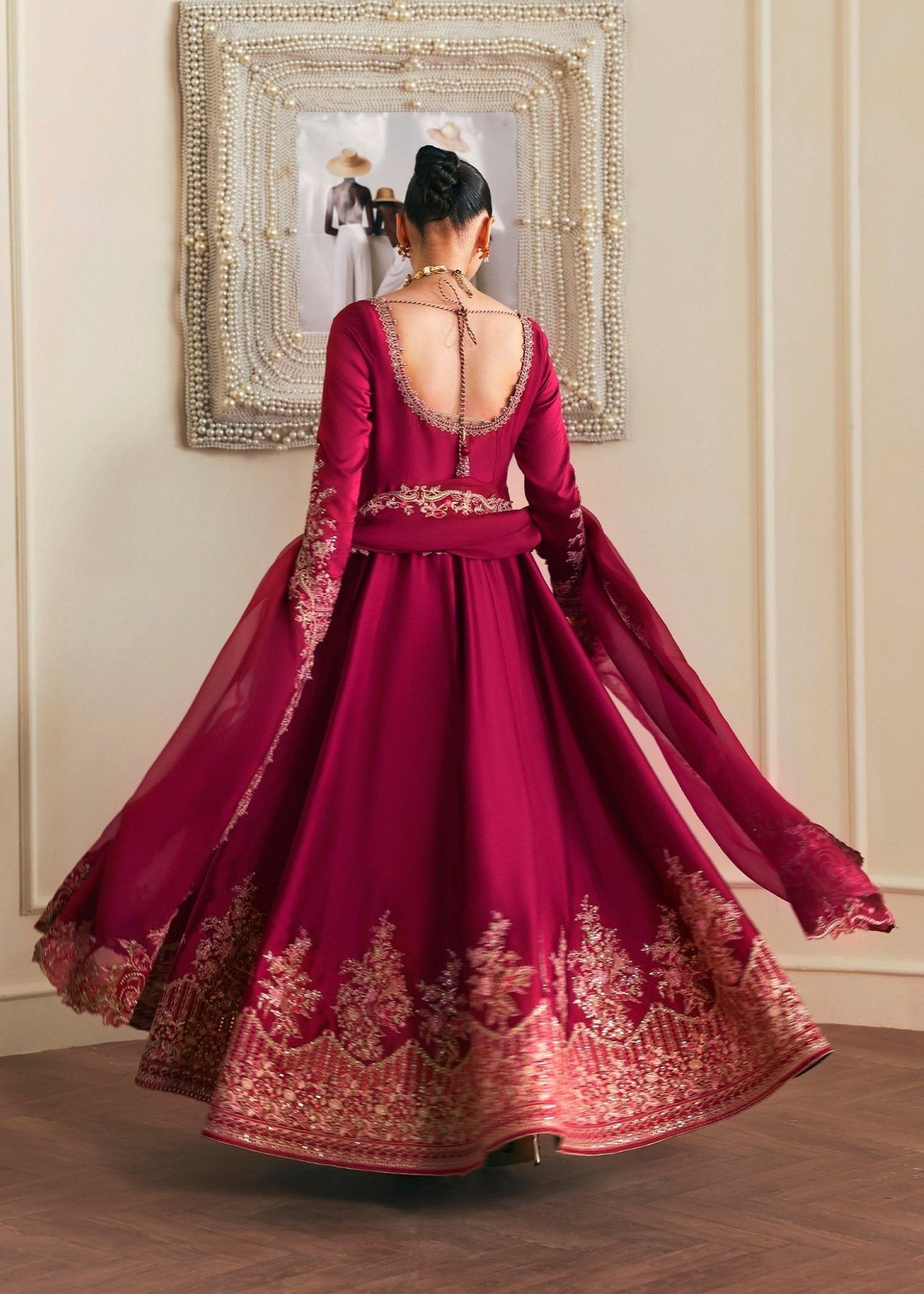 Kanwal Malik Kamira Rea Luxury Pret '26 Pakistani designer outfit look 3