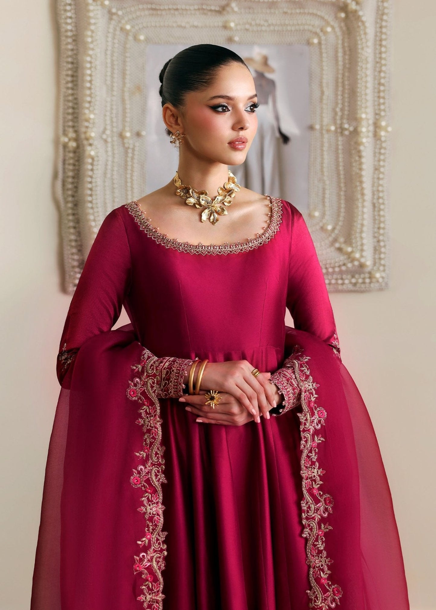 Kanwal Malik Kamira Rea Luxury Pret '26 Pakistani designer outfit look 2