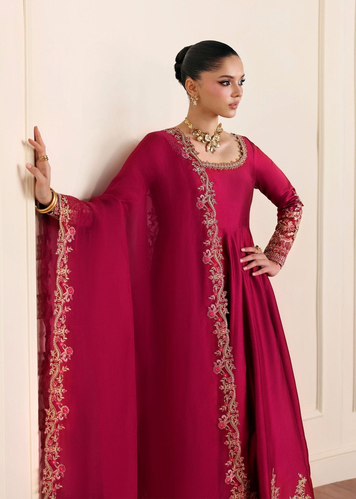 Kanwal Malik Kamira Rea Luxury Pret '26 Pakistani designer outfit look 9