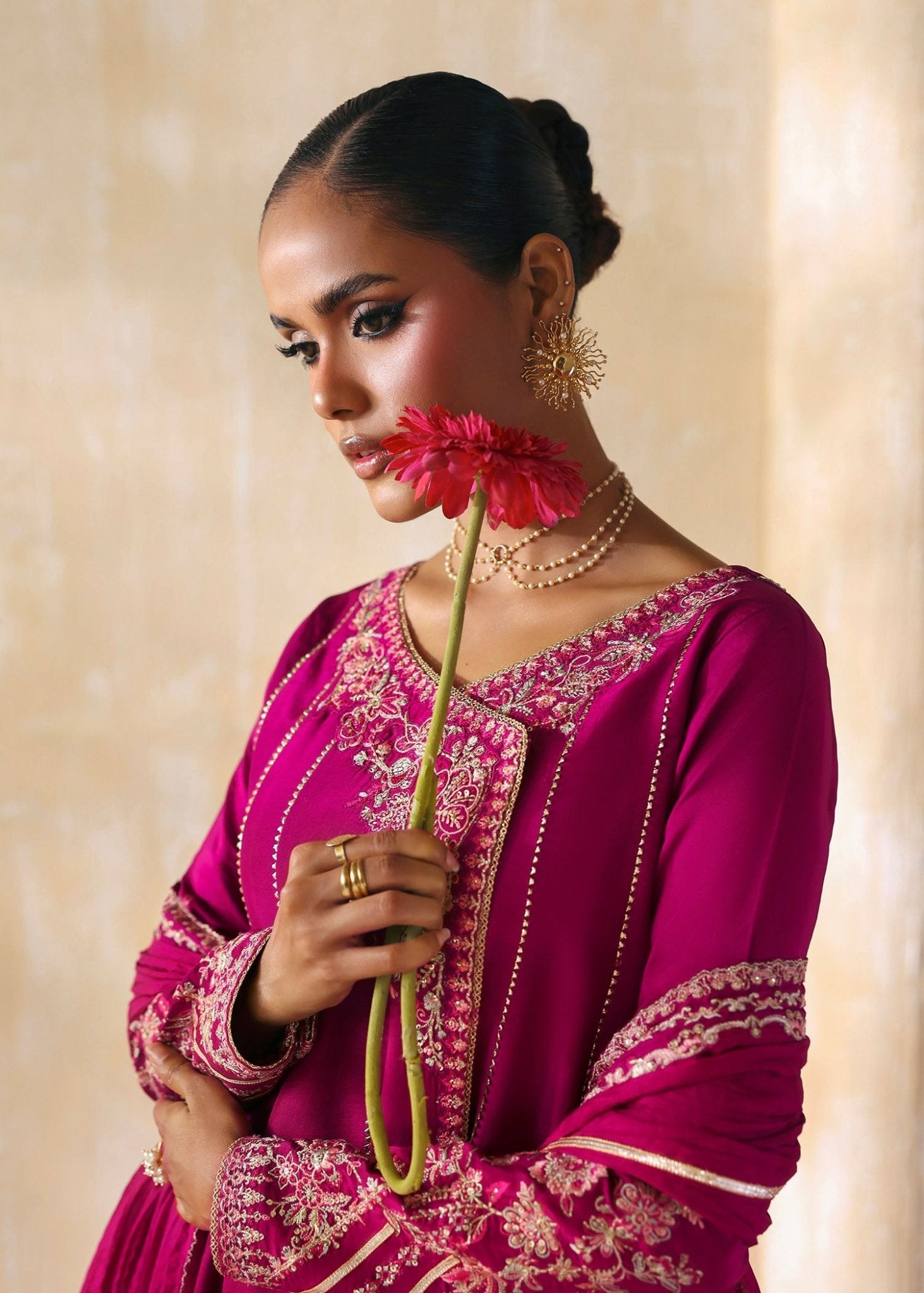 Kanwal Malik Laiya Rea Luxury Pret '26 Pakistani designer outfit look 7