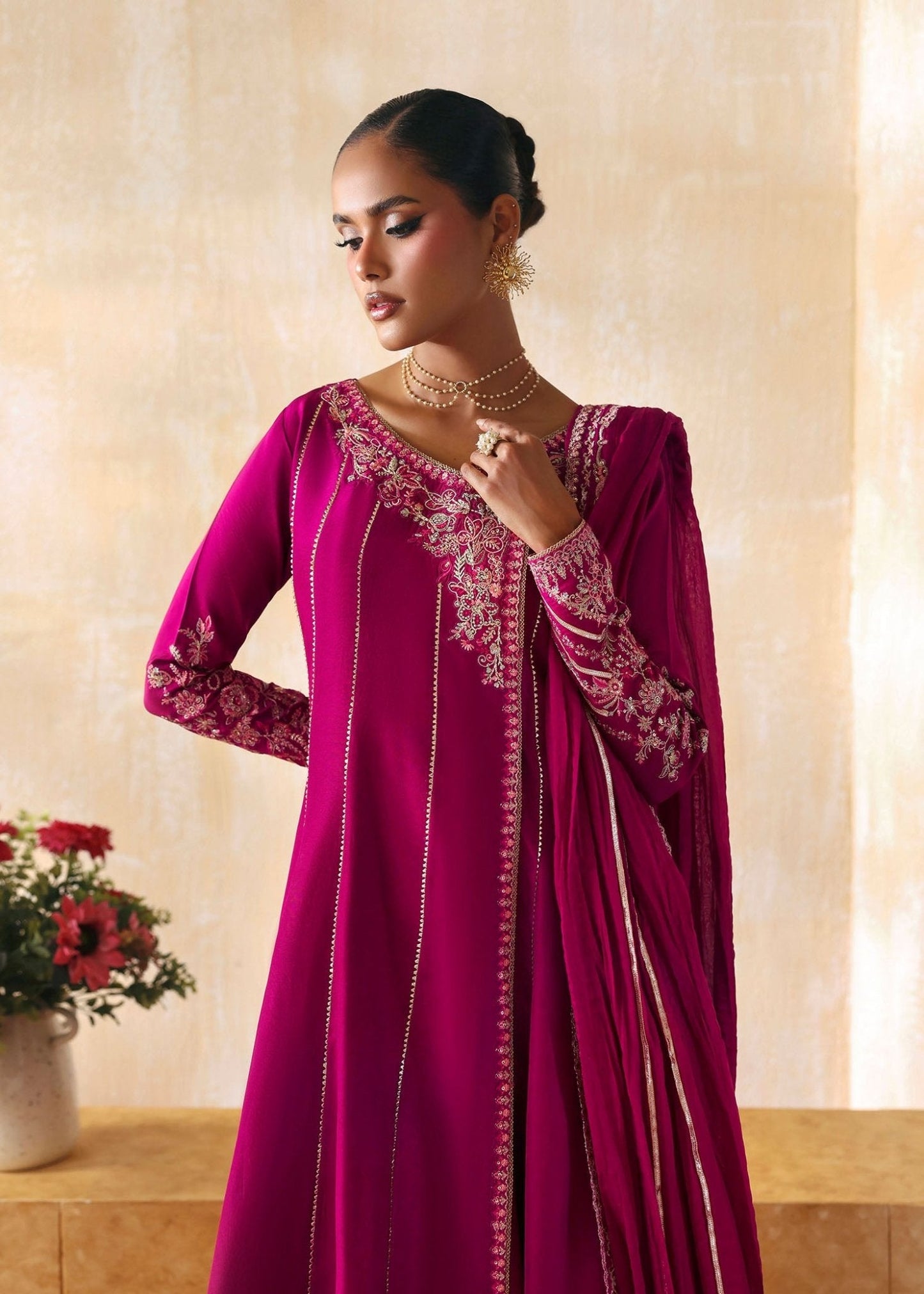 Kanwal Malik Laiya Rea Luxury Pret '26 Pakistani designer outfit look 3