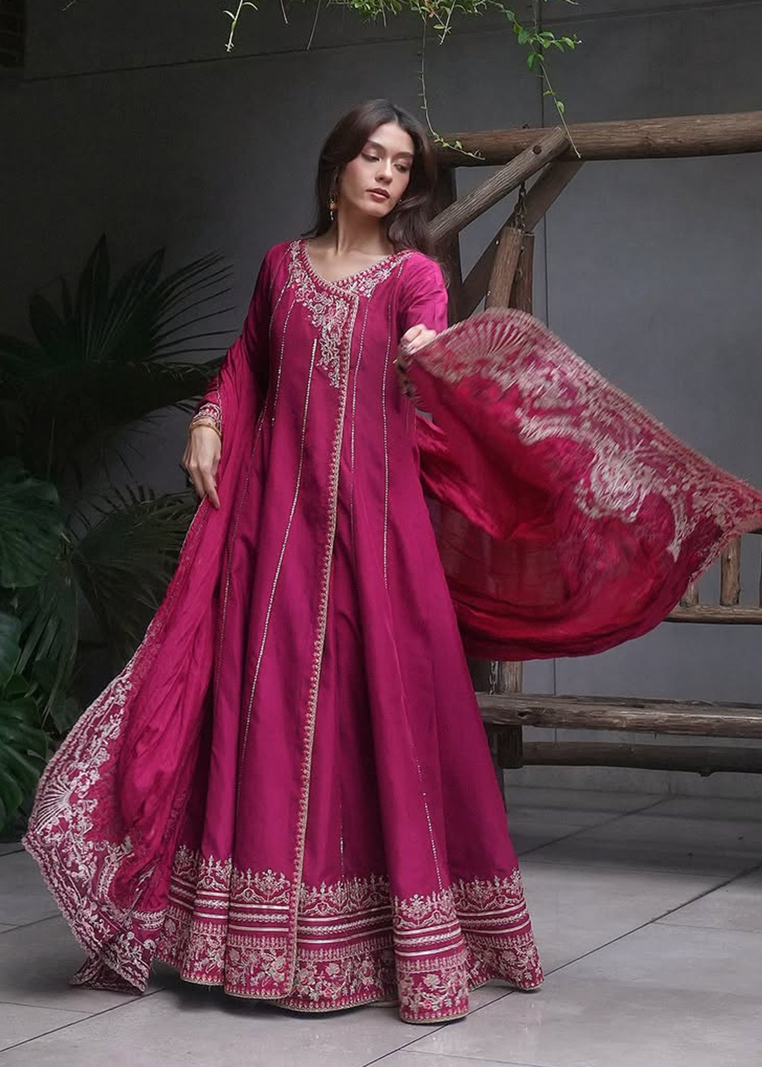 Kanwal Malik Laiya Rea Luxury Pret '26 stitched Pakistani designer outfit look 12