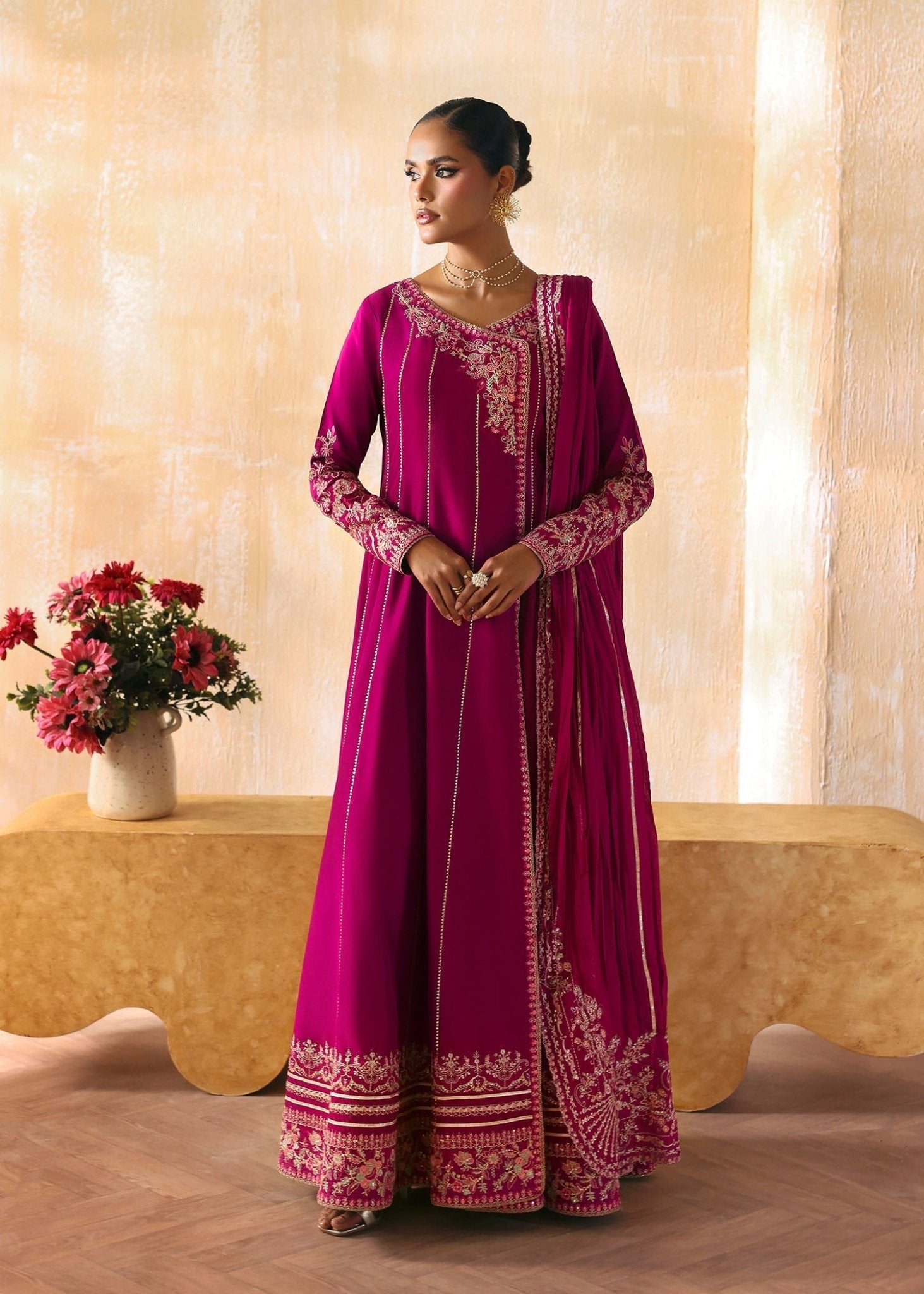 Kanwal Malik Laiya Rea Luxury Pret '26 Pakistani designer outfit look 2