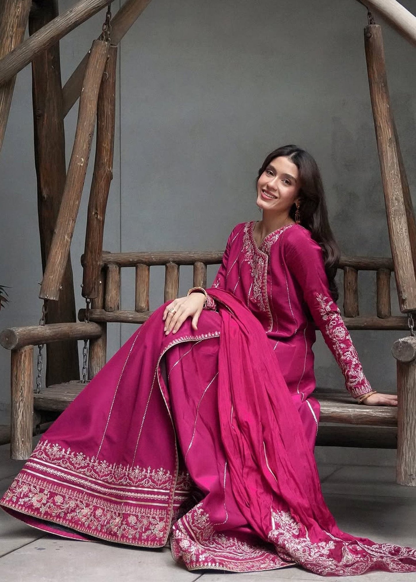 Kanwal Malik Laiya Rea Luxury Pret '26 Pakistani designer outfit look 11