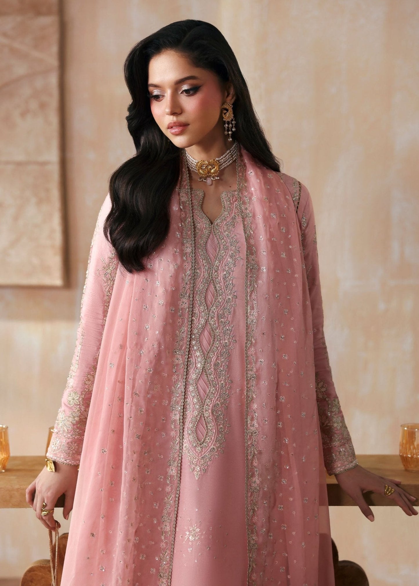 Kanwal Malik Leia Rea Luxury Pret '26 Pakistani designer outfit look 6
