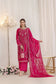 3 PIECE - LUXURY EMBROIDERED CHIFFON SUIT