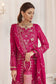 3 PIECE - LUXURY EMBROIDERED CHIFFON SUIT