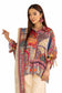 3PC Printed Silk Suit S-42001