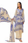 3PC Printed Silk Suit S-42003