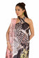 3PC Printed Silk Suit S-42004