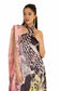 3PC Printed Silk Suit S-42004