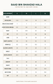 Saad Bin Shahzad Hala size chart