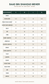 Saad Bin Shahzad Meher size chart