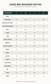 Saad Bin Shahzad Rayan size chart