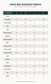 Saad Bin Shahzad Reeha size chart