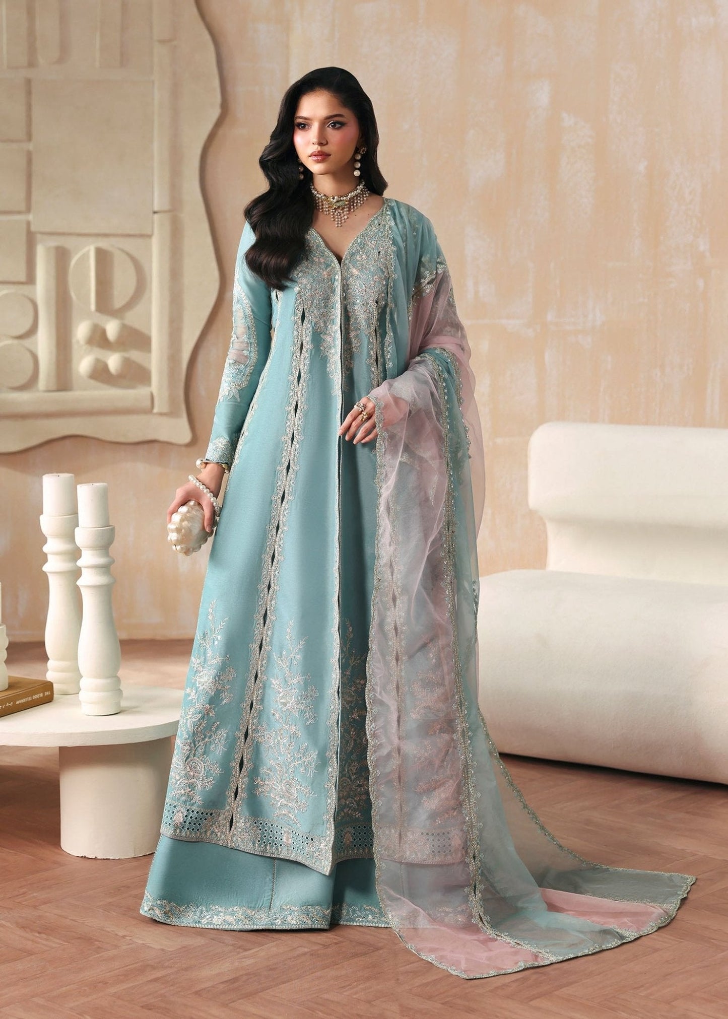 Kanwal Malik Triana Rea Luxury Pret '26 Pakistani designer outfit look 1