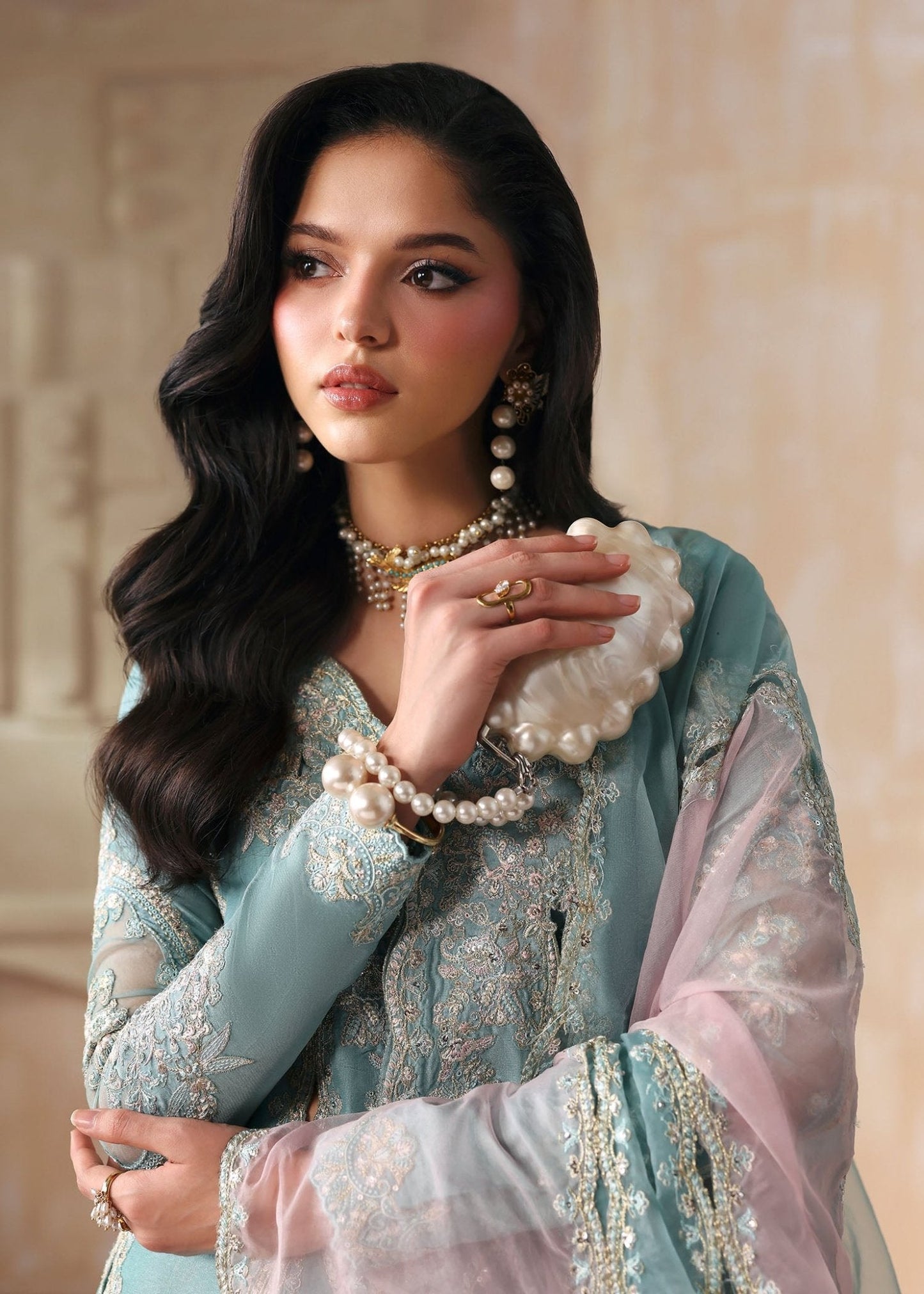 Kanwal Malik Triana Rea Luxury Pret '26 Pakistani designer outfit look 3
