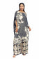 2PC Printed Silk Suit TS-42011