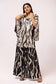 2PC Printed Silk Suit TS-42012